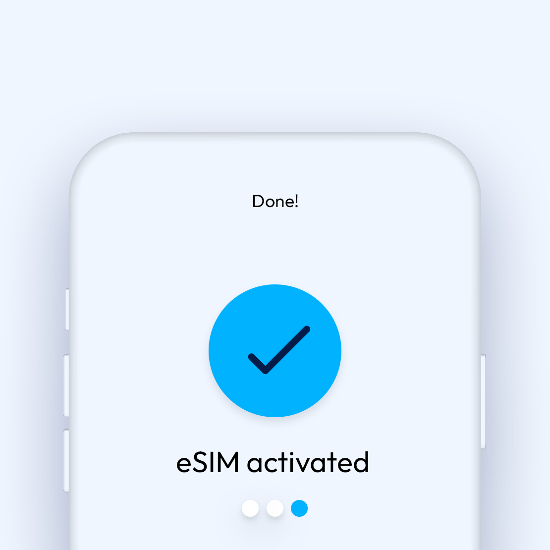 activate the eSIM