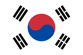 flag Coreia do Sul