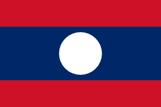 flag Lao People's Democratic Republic