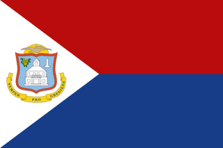 flag Sint Maarten (parte olandese)