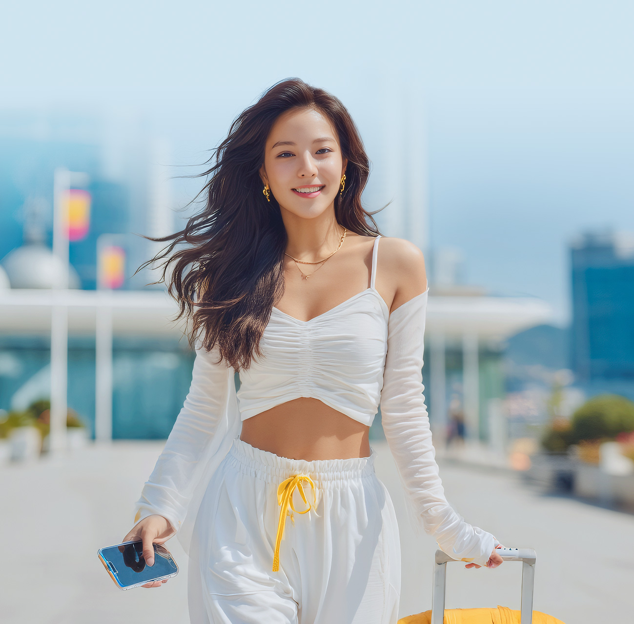 Sin colas, solo conexión, chico mirando el teléfono